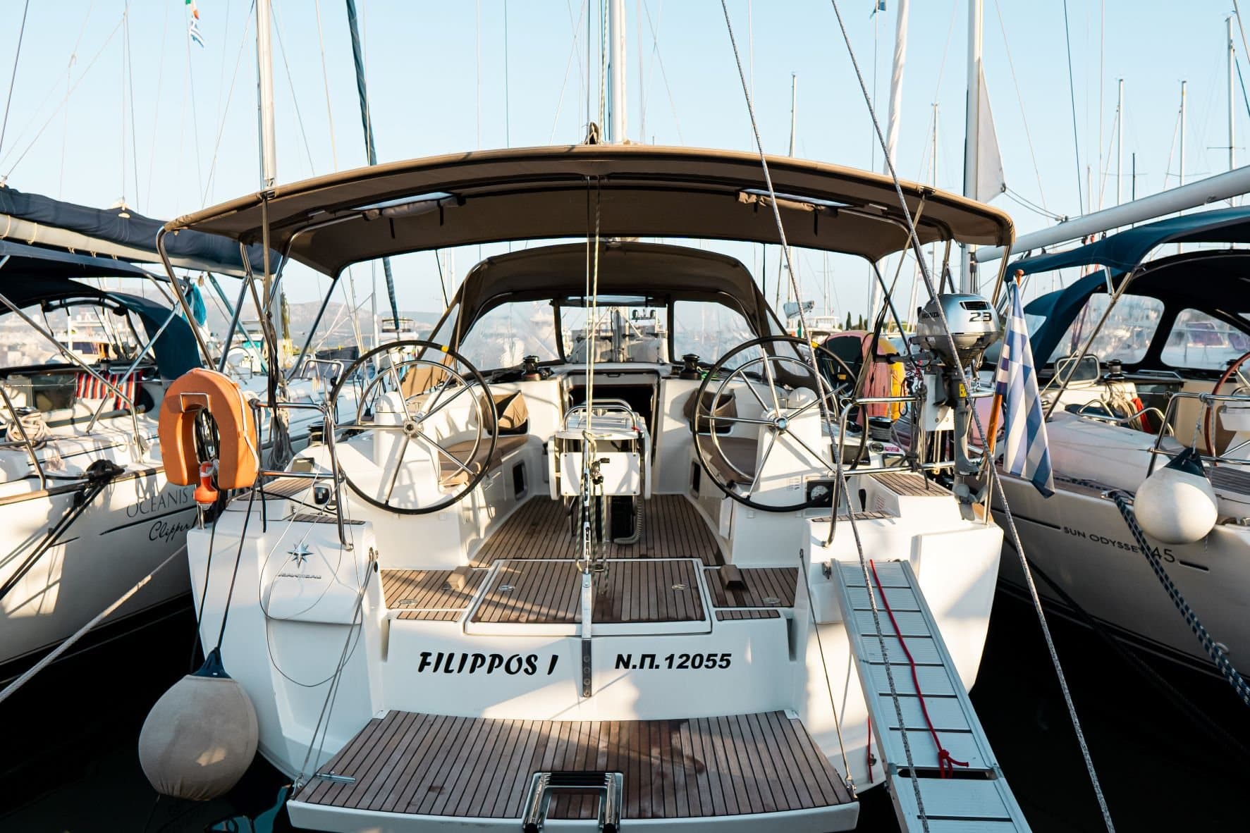 FILIPPOS I Boat location in LEFKAS MARINA, D-marin 1 SUP FREE