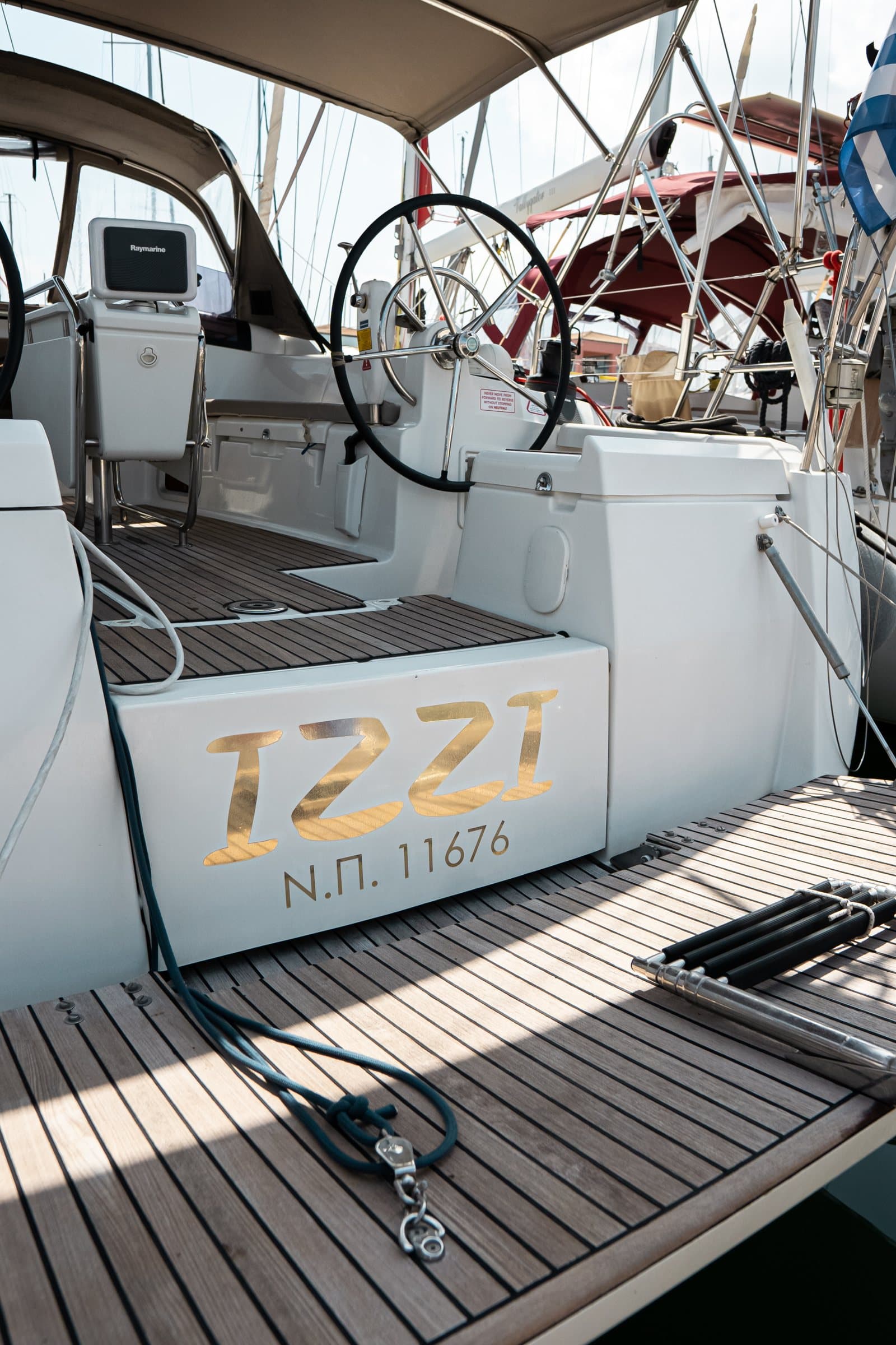 IZZI Boat location in LEFKAS MARINA, D-marin