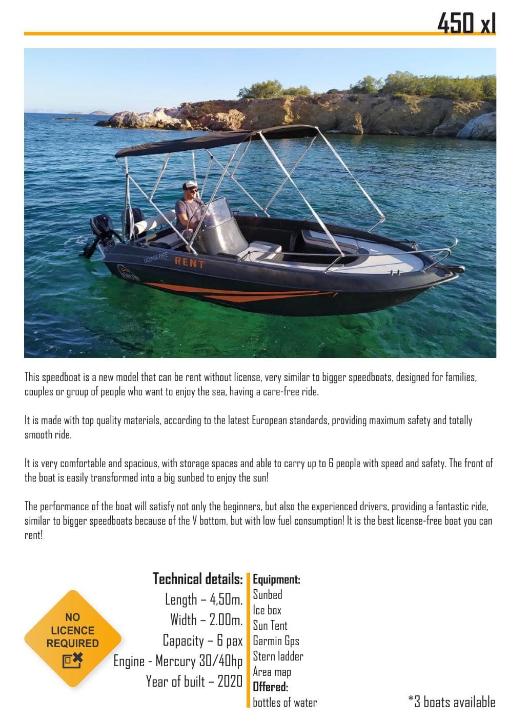 450 XL (Licence Free)