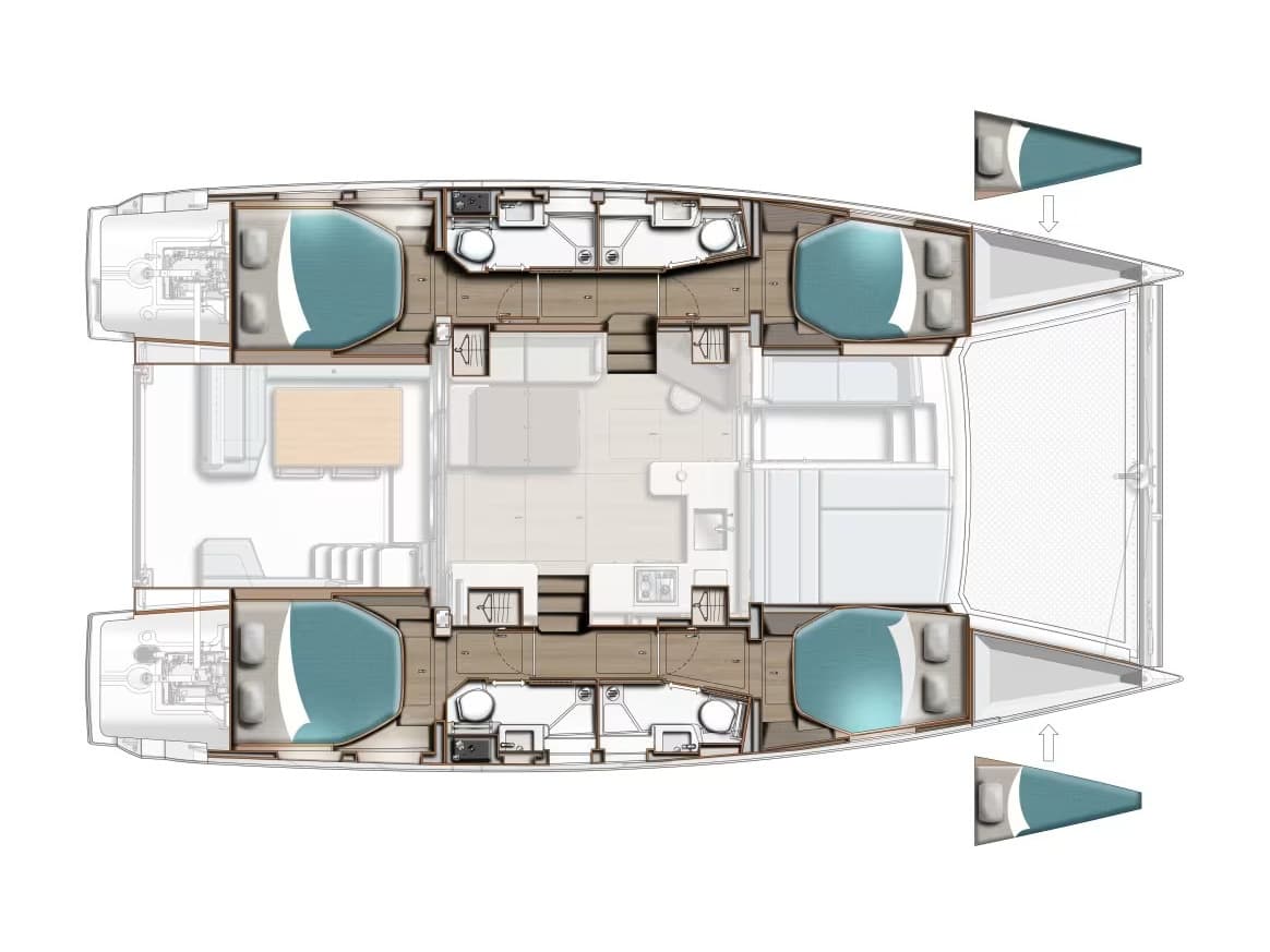 Sunsail 434-4 Premium Plus