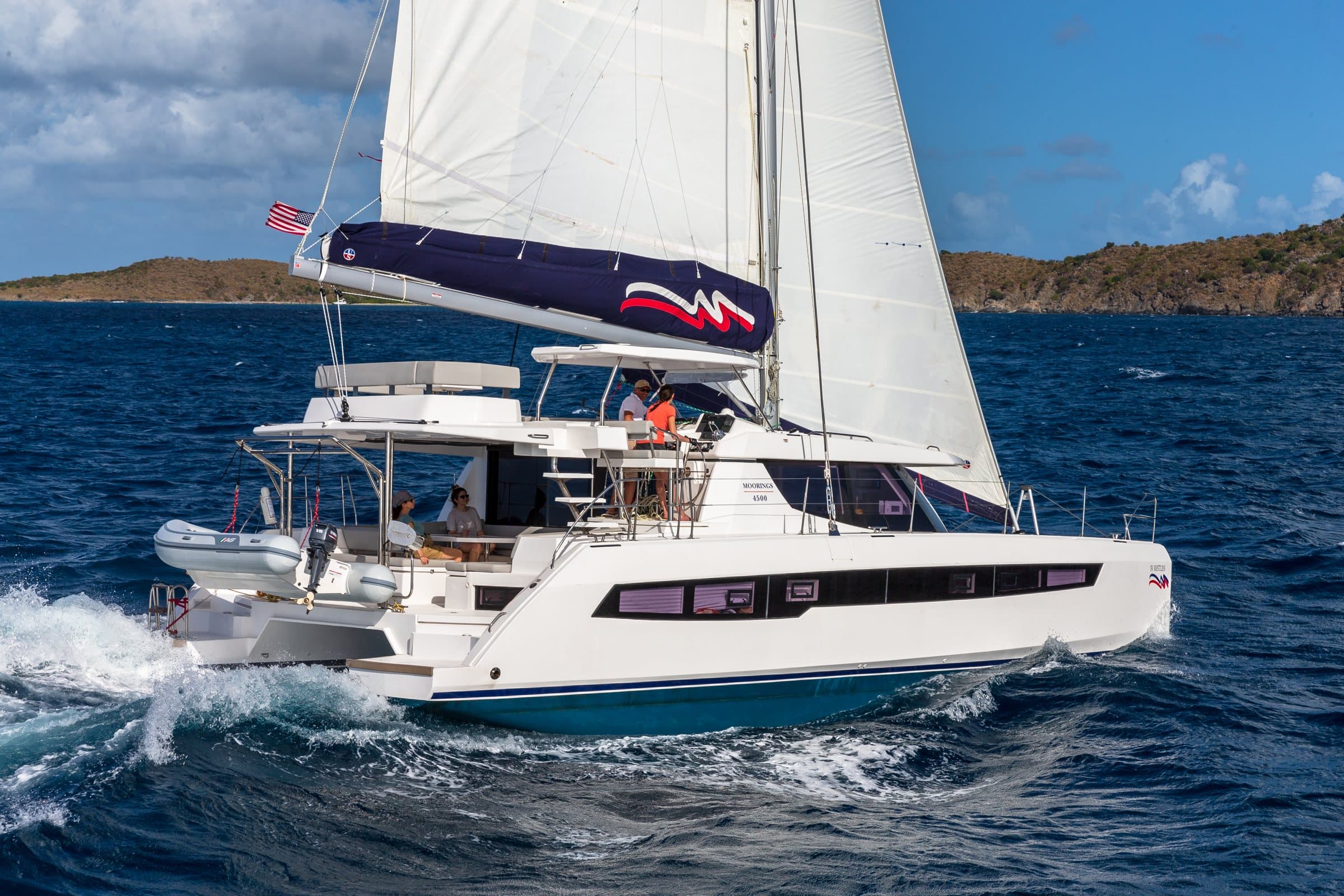 Moorings 4500L crewed Crewed